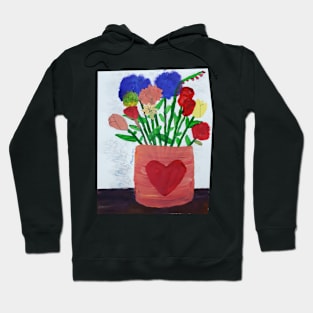 Flower Bouquet Painting Hoodie